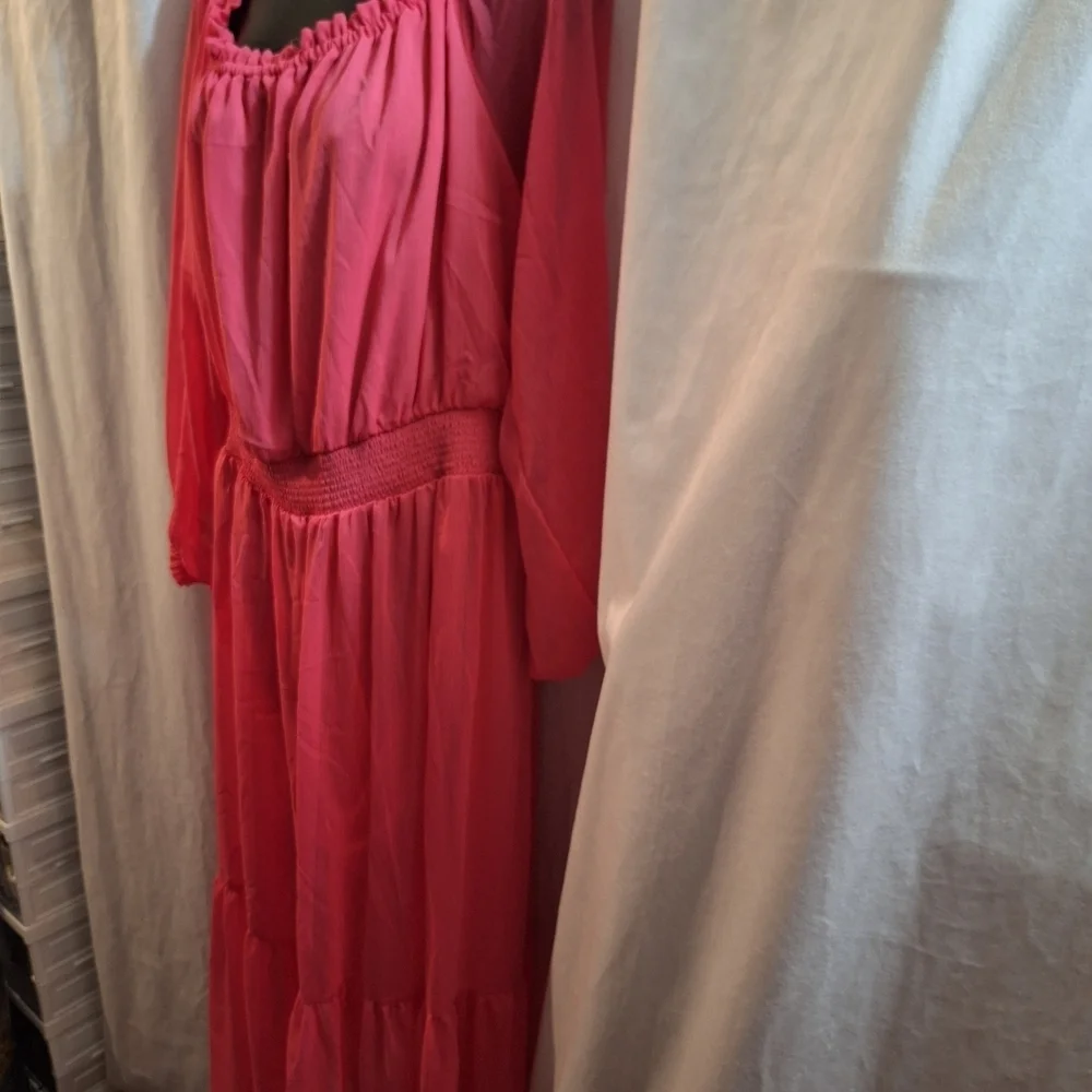 Sofia by Sofia Vergara Pink Ruffled Top